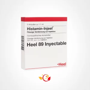 HISTAMIN-INJEEL AMP X 1,1 ML  X 5 UNIDADES