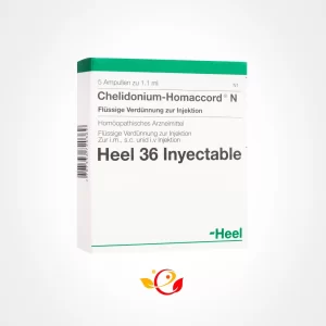 CHELIDONIUM-HOMACCORD AMP X 1.1 ML X 5 UNIDADES