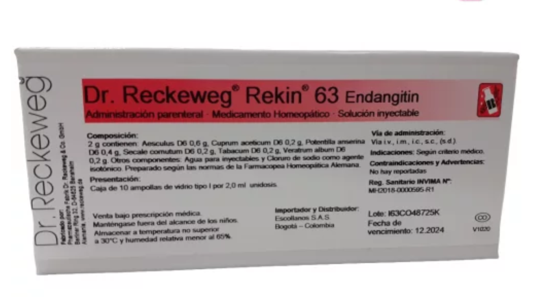 Dr Reckeweg Rekin 63 Endangitin