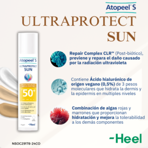 ULTRAPROTECT SUN SPF 50+FP 33 ( Tono Natural  - Origen Vegano )