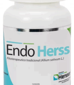 ENDO HERSS Extracto de Ajo Ultra Concentrado (1500 mg en cada Soft Gel). Frasco x100 Soft Gel